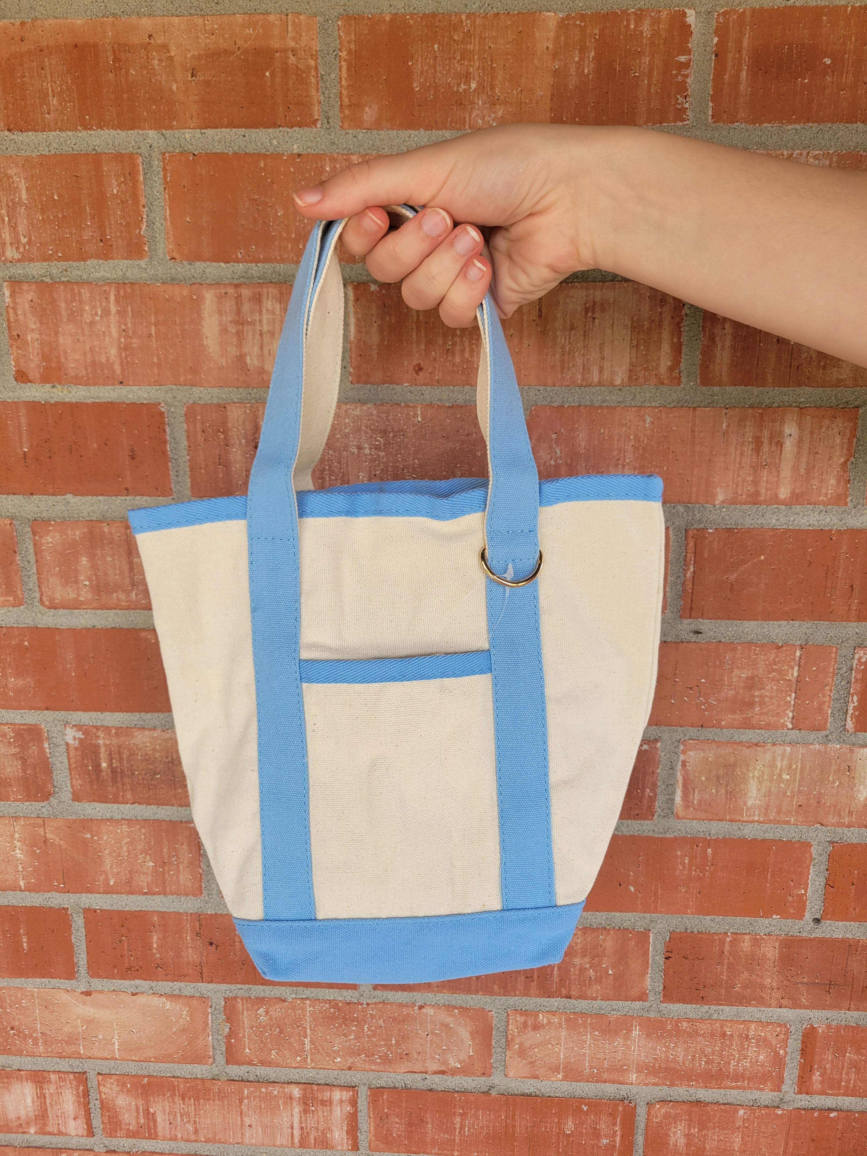 Blue Summer Tote Bag