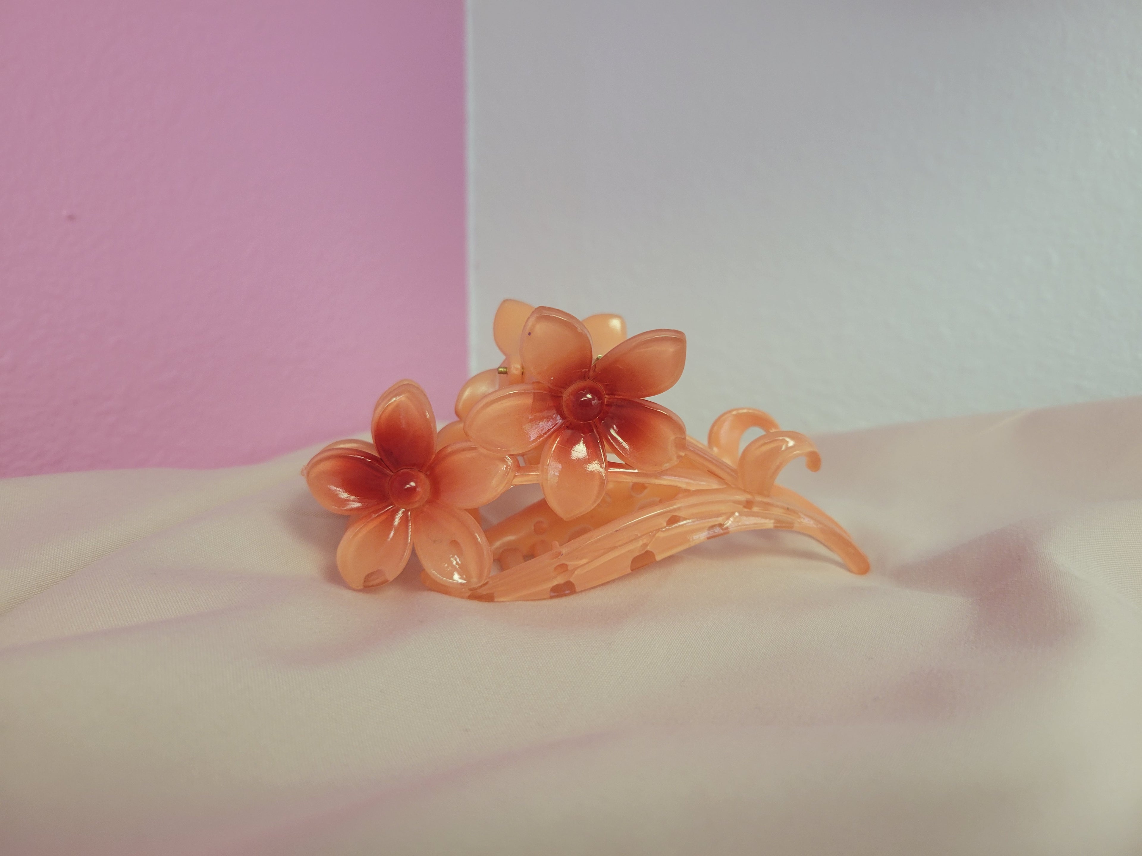 Hibiscus Flower Bouquet Clawclip