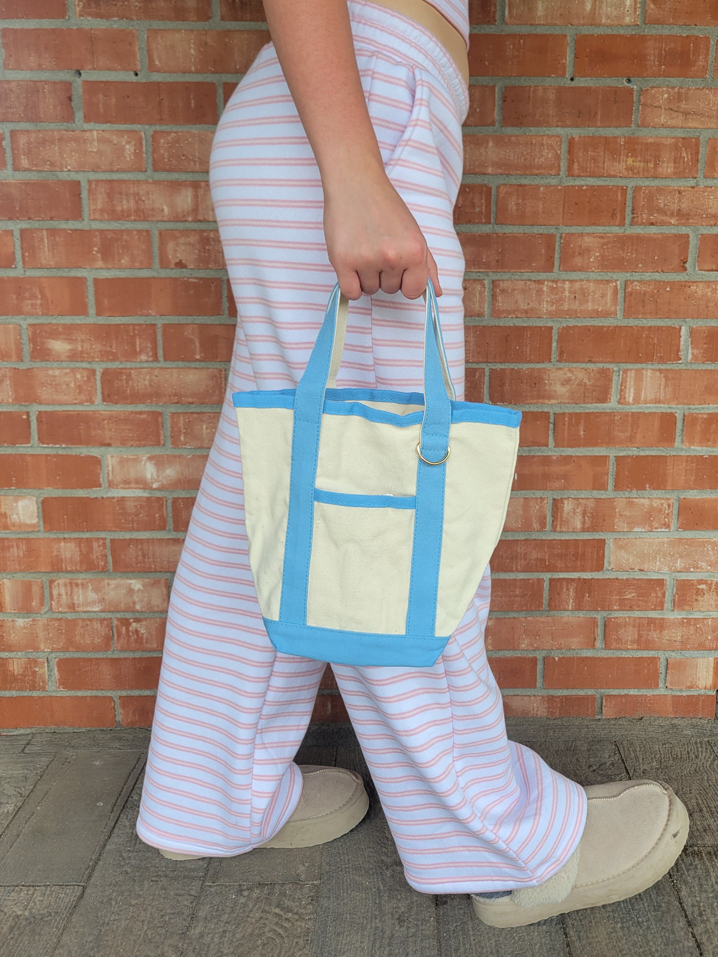 Blue Summer Tote Bag