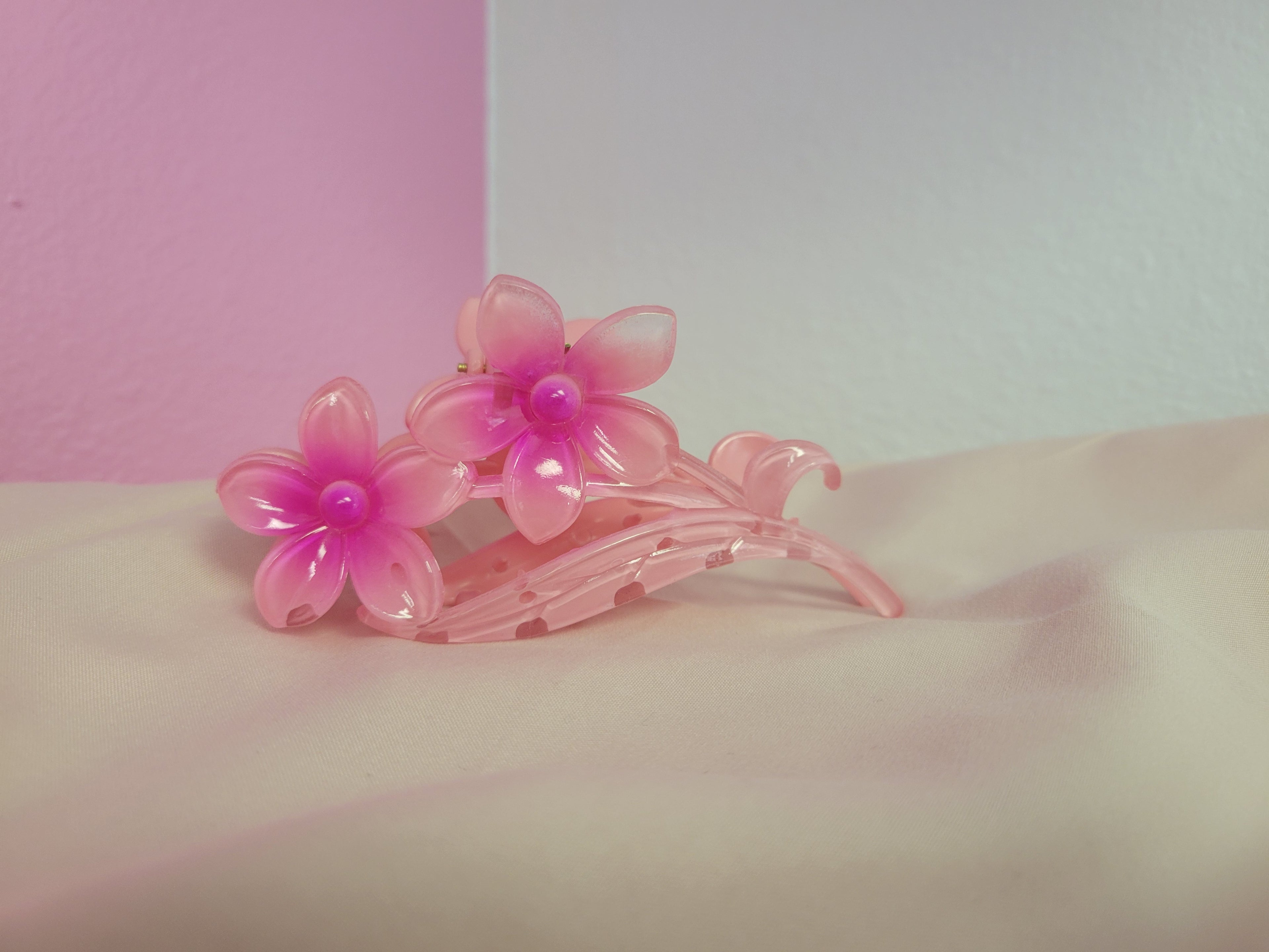 Hibiscus Flower Bouquet Clawclip