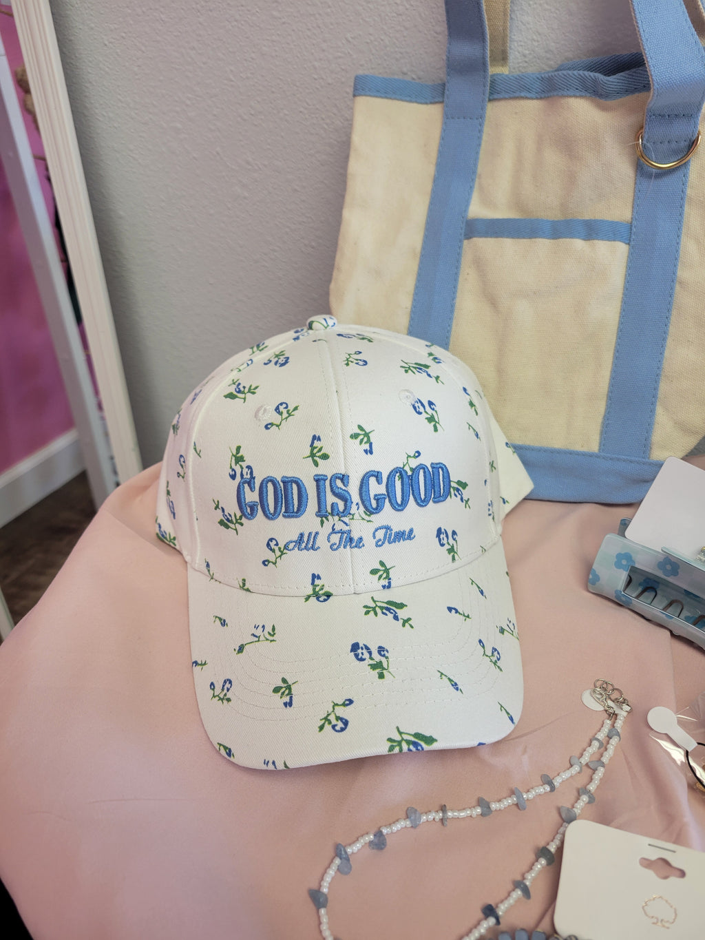 God Is Good White Hat