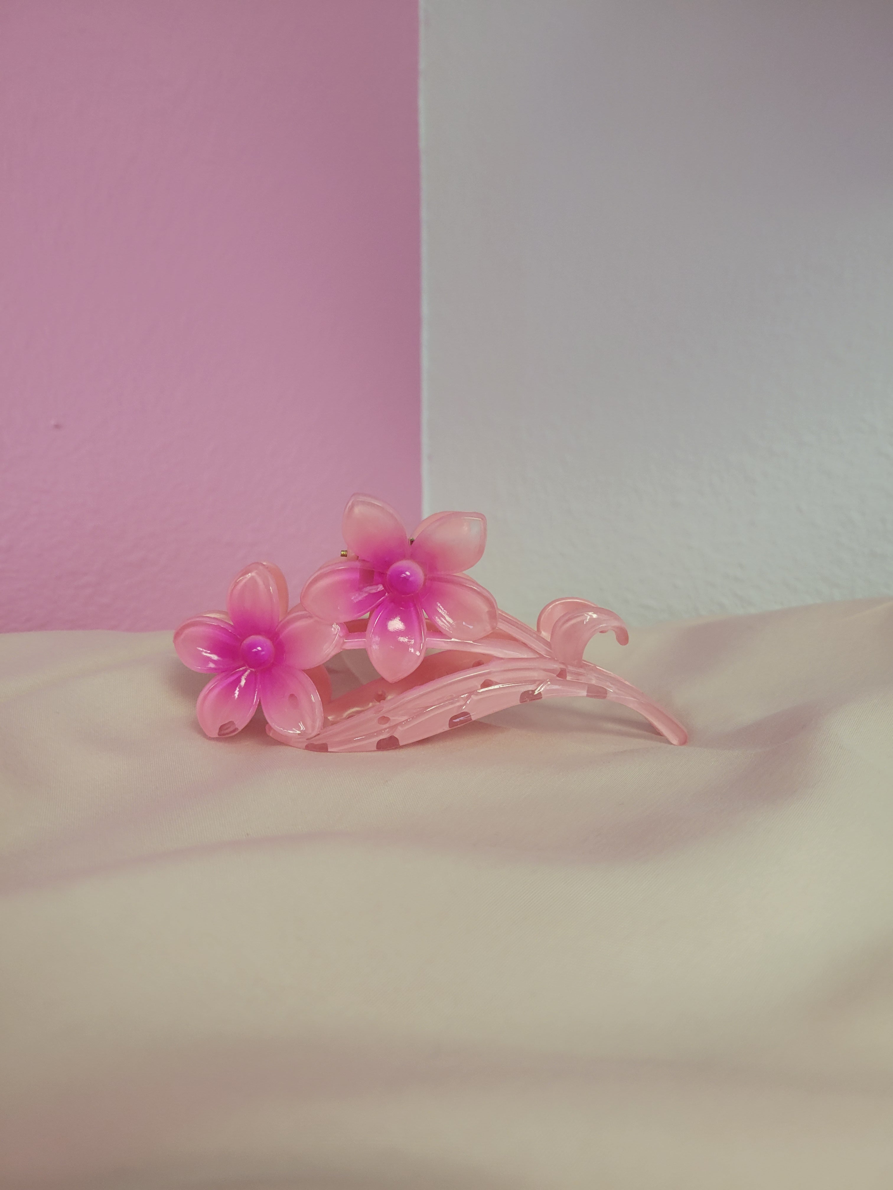 Hibiscus Flower Bouquet Clawclip