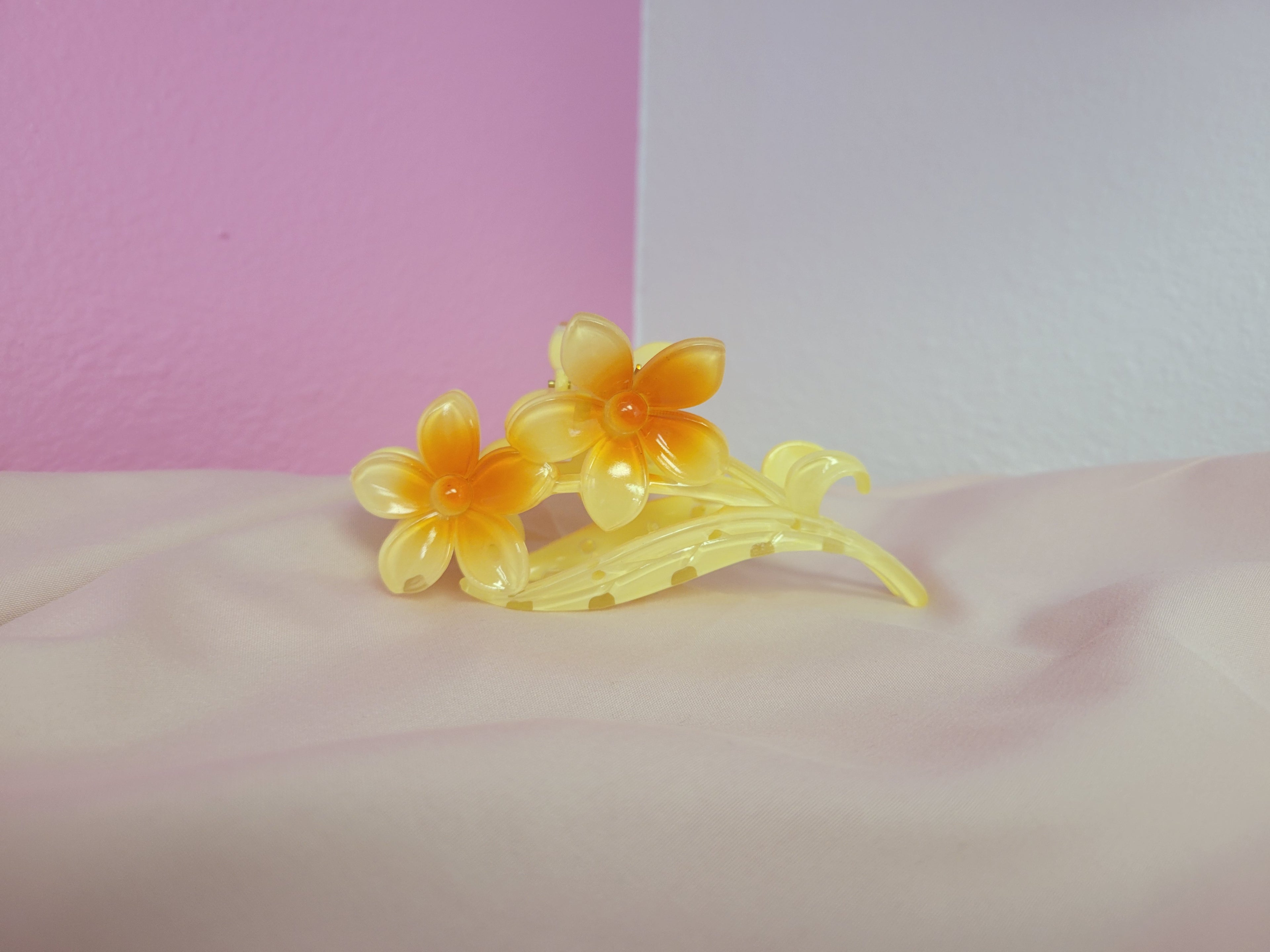 Hibiscus Flower Bouquet Clawclip