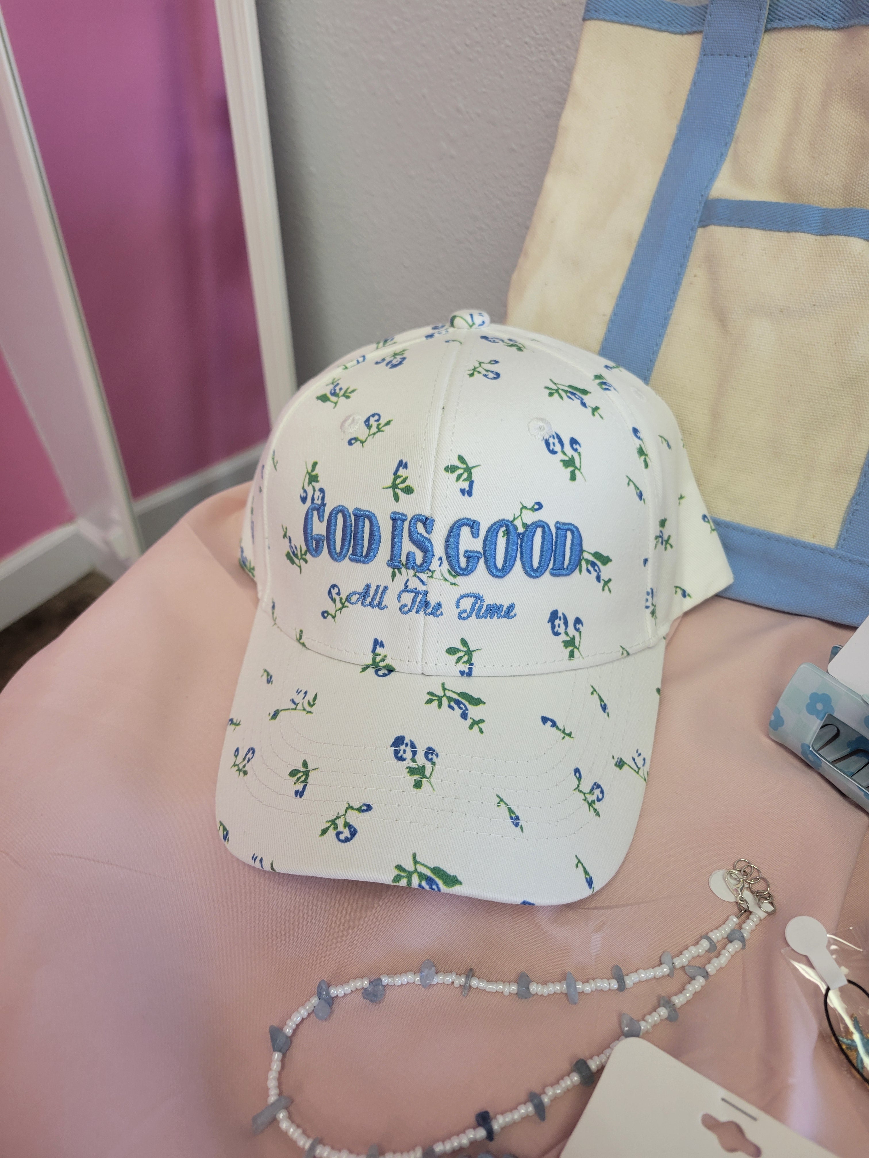 God Is Good White Hat