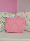 Summer Heart Embroidered Coin Purse