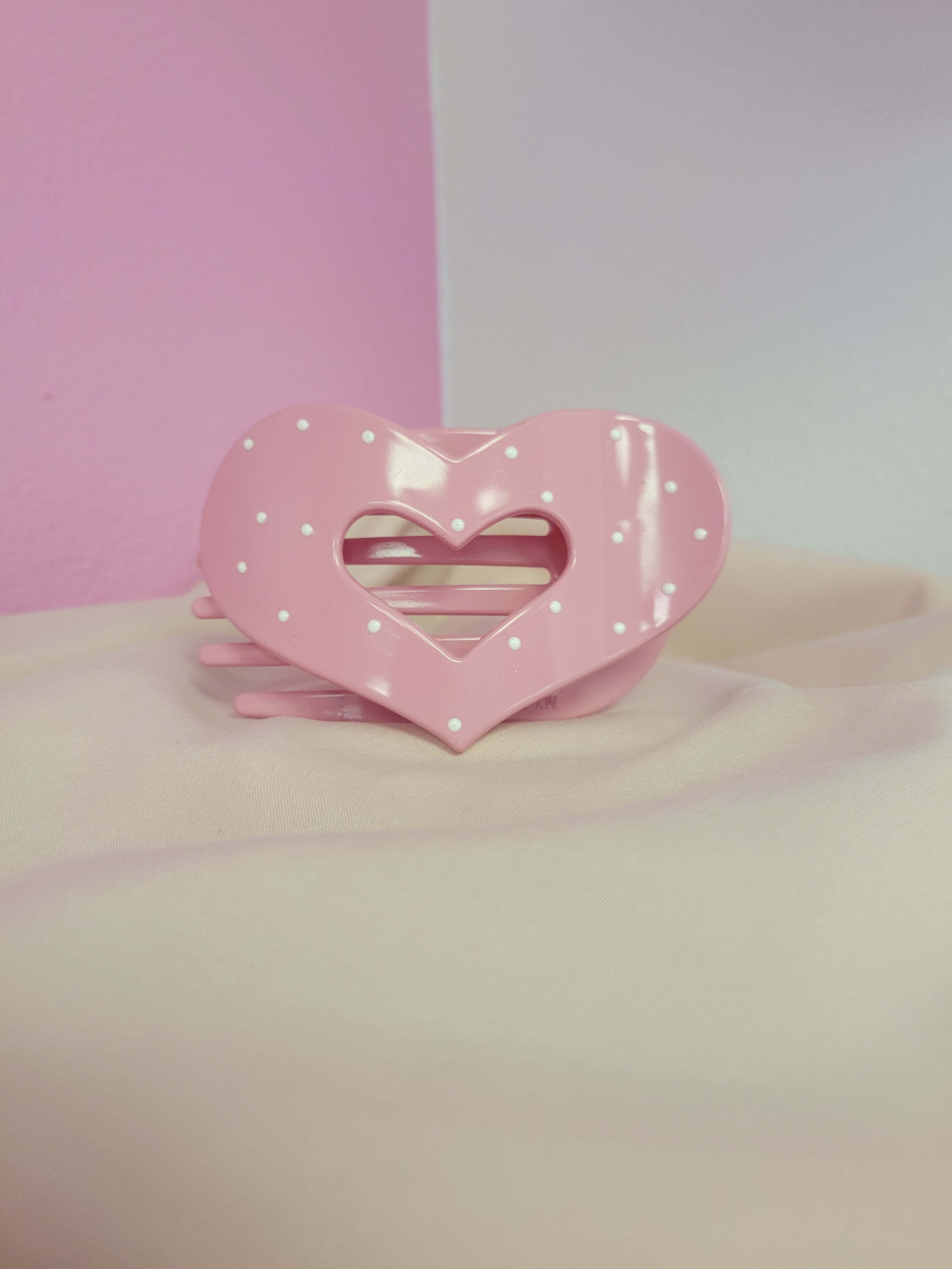 Heat Polka Dot Clawclip