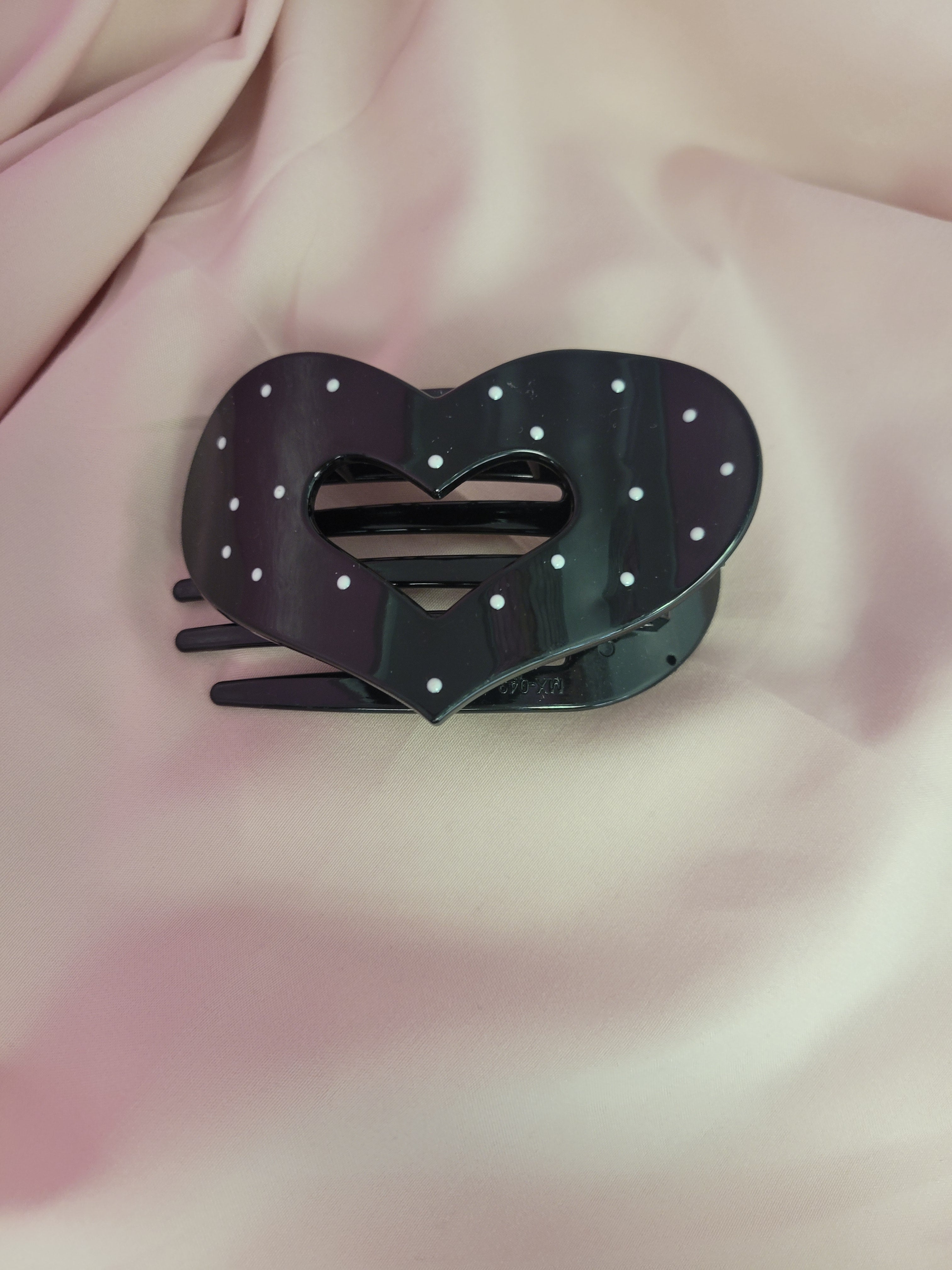 Heat Polka Dot Clawclip