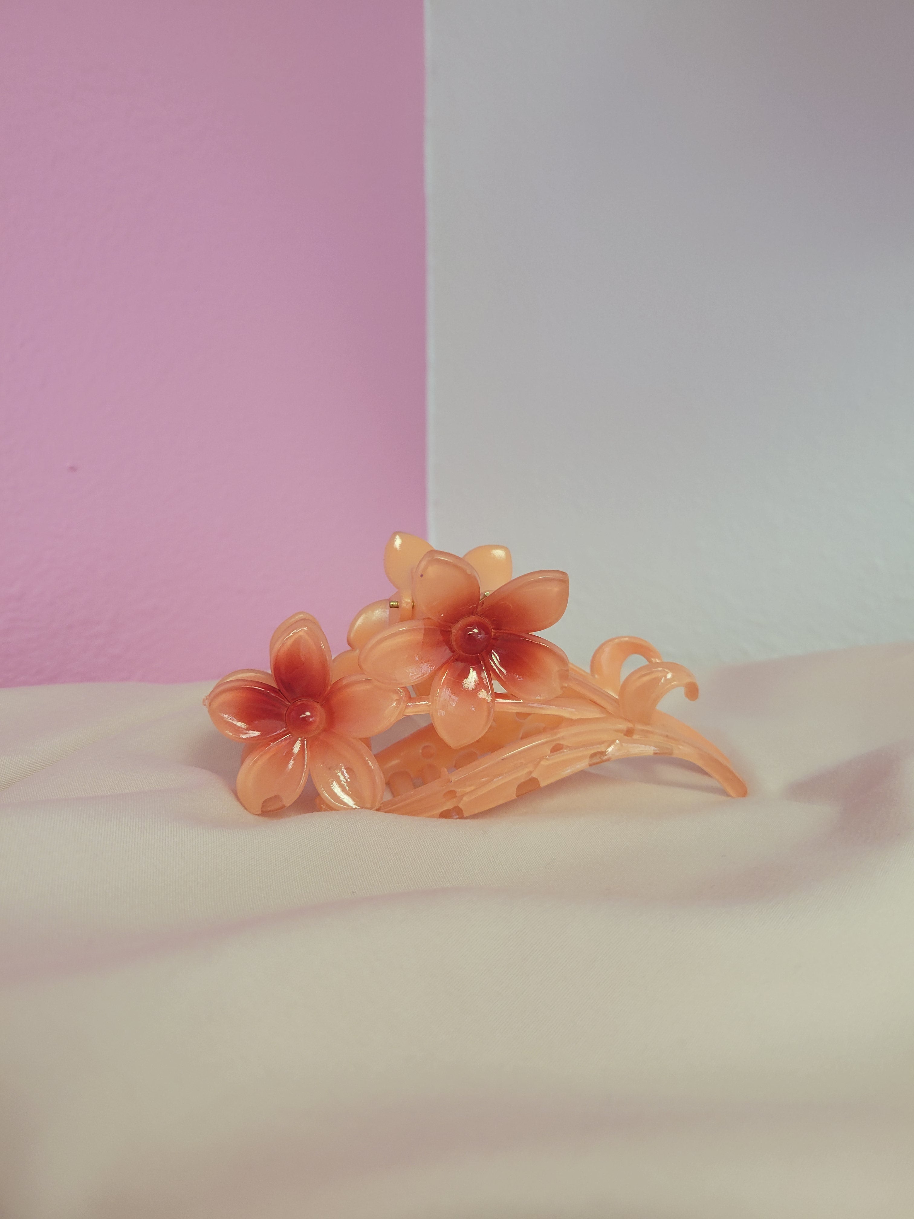 Hibiscus Flower Bouquet Clawclip