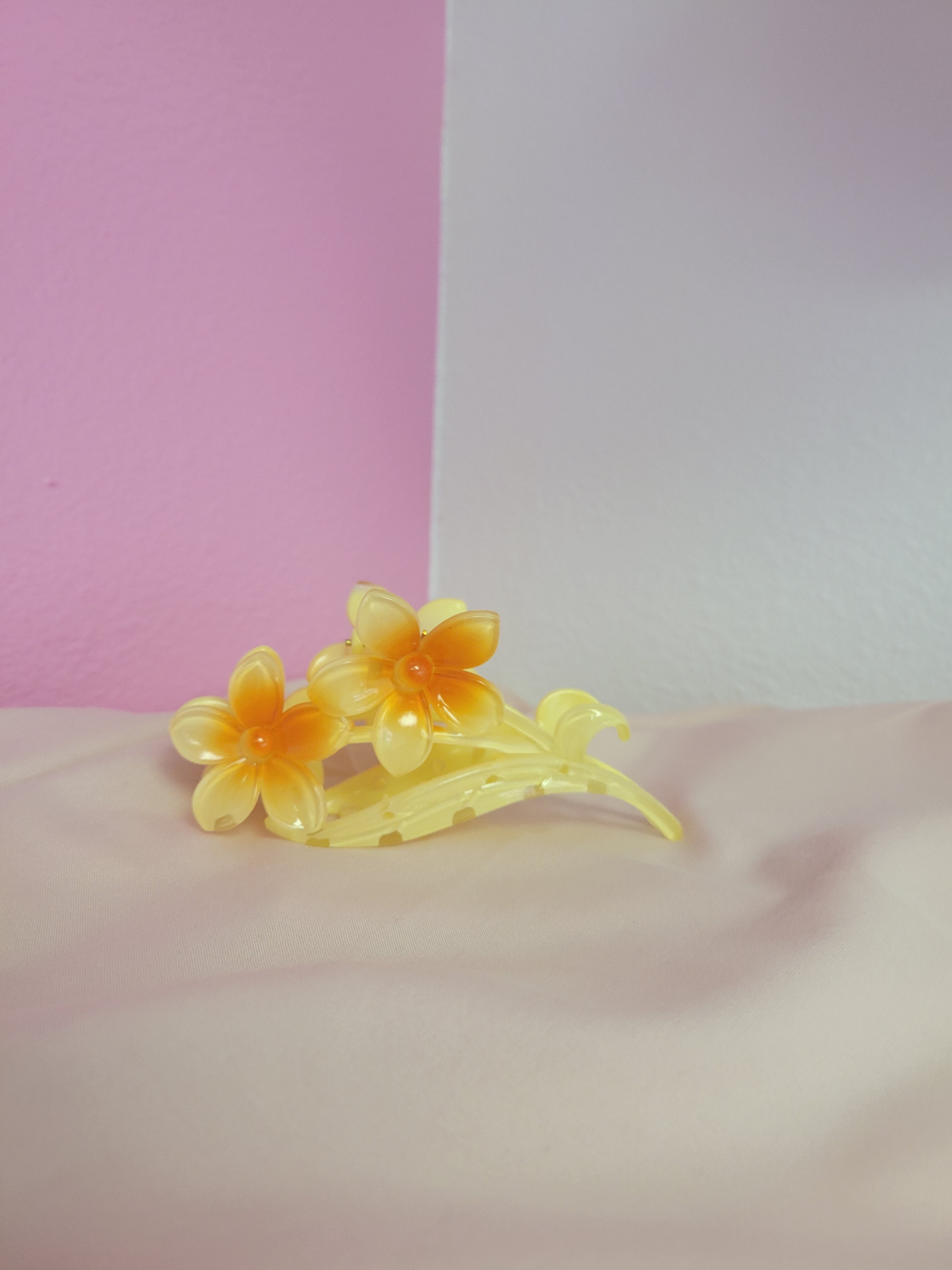 Hibiscus Flower Bouquet Clawclip